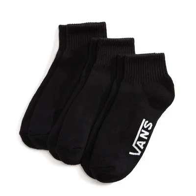 Vans Quarter Crew zokni Black 3 pár