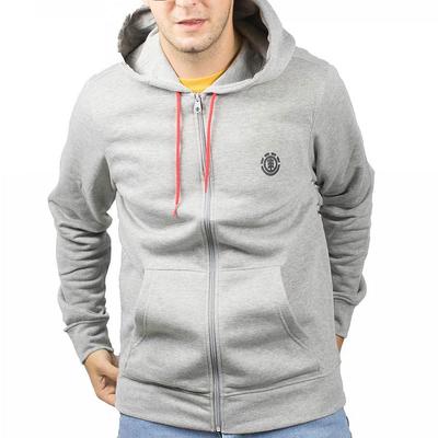 Element Cornell Classic Zip kapucnis pulóver Grey Heather