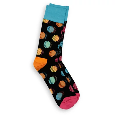 Happy Socks Out Of Focus zokni Dot Black 1 pár