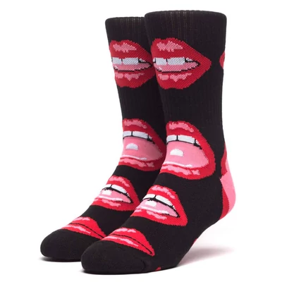 HUF Drop Out zokni Black 1 pár