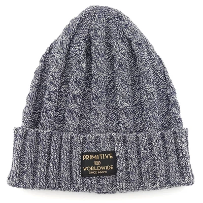 Primitive Worldwide Beanie sapka Navy Grey