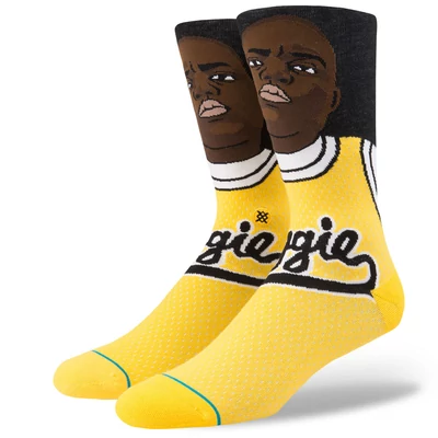 Stance Anthem Notorious BIG Juicy zokni Yellow 1 pár