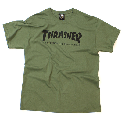 Thrasher Skate Mag póló Green