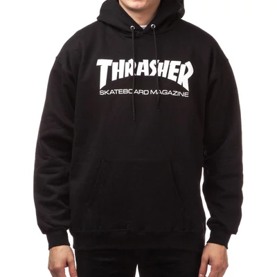 Thrasher Skate Mag kapucnis pulóver Black