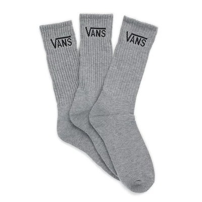 Vans Classic Crew zokni Heather Grey 3 pár