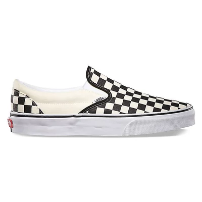 Vans Classic Slip-On cipő Black White Checkerboard