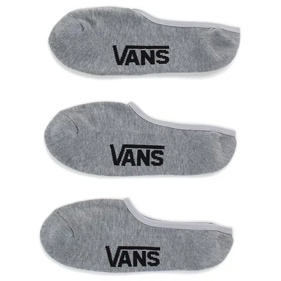 Vans Classic Super No Show zokni Grey 3 pár