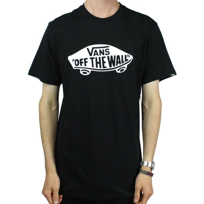 Vans Off The Wall póló Black White
