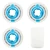 Ricta Chrome Clouds kerék szett 54mm 78A Blue 4db