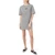 Vans Center Vee Tee Dress ruha Grey Heather