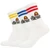 Ellesse Pullo 3 Pack zokni White Yellow 3 pár