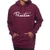 Primitive Nuevo kapucnis pulóver Burgundy