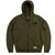 The North Face Berkeley California kapucnis zip pulóver Military Olive