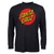 Santa Cruz Classic Dot hosszú ujjú póló Black