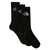 The North Face Multi Sport Cushion Crew zokni Black 3 pár