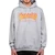 Thrasher Flame kapucnis pulóver Grey Mottled