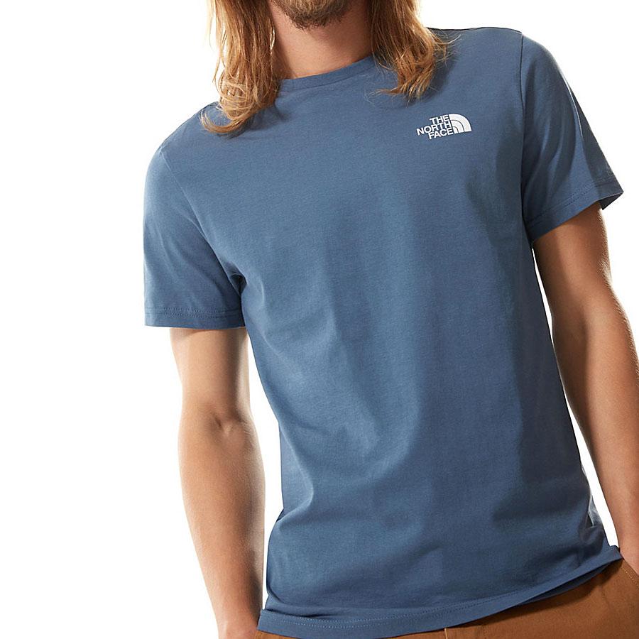 north face simple dome t shirt navy